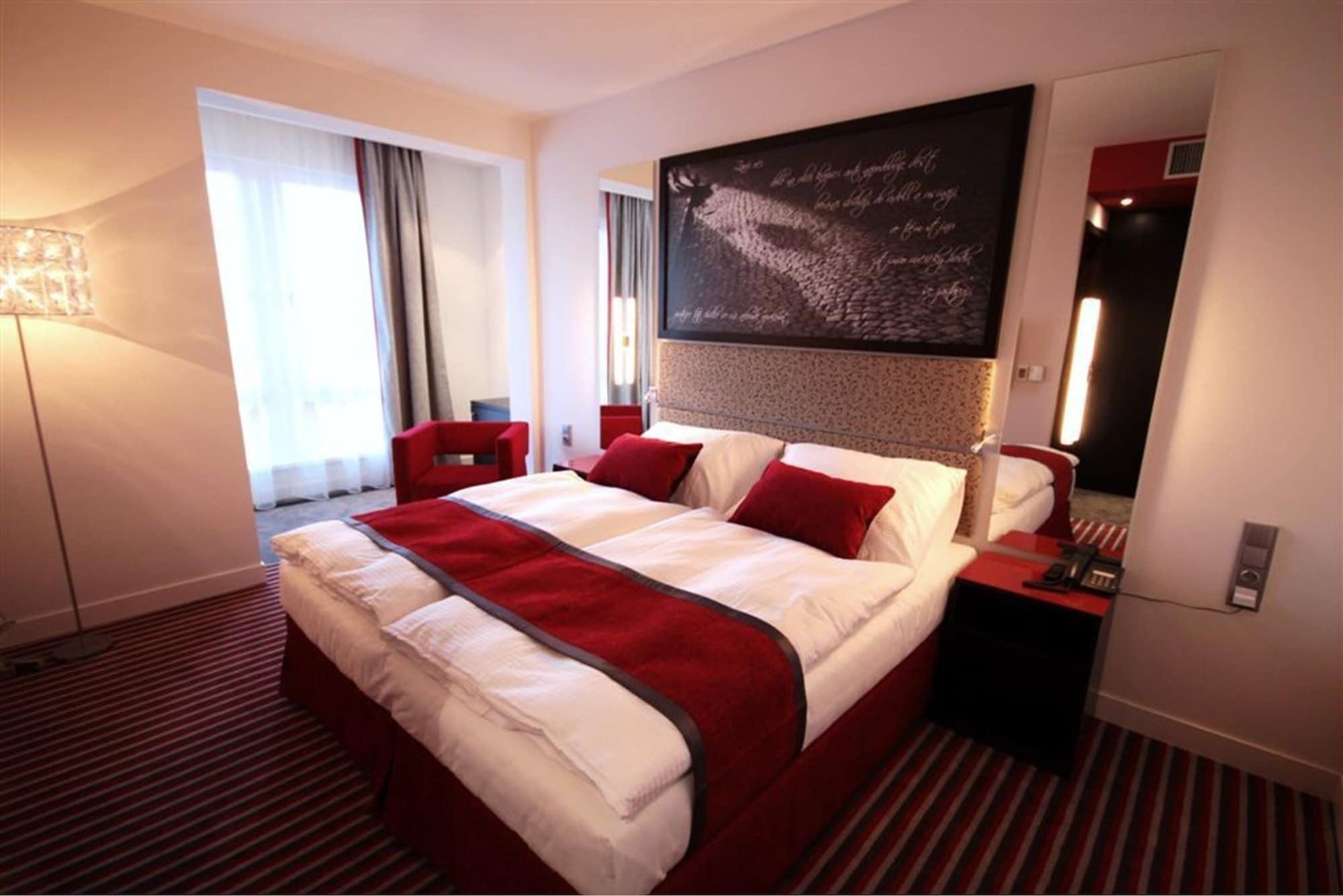 Red & Blue Design Hotel Praha Rom bilde